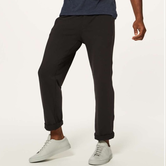 Lululemon Men's Discipline Pants in Black Size M - Picture 1 of 9